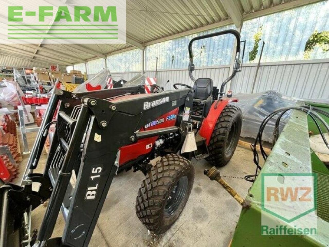 Farm tractor Branson f50hn *hydrostat: picture 4