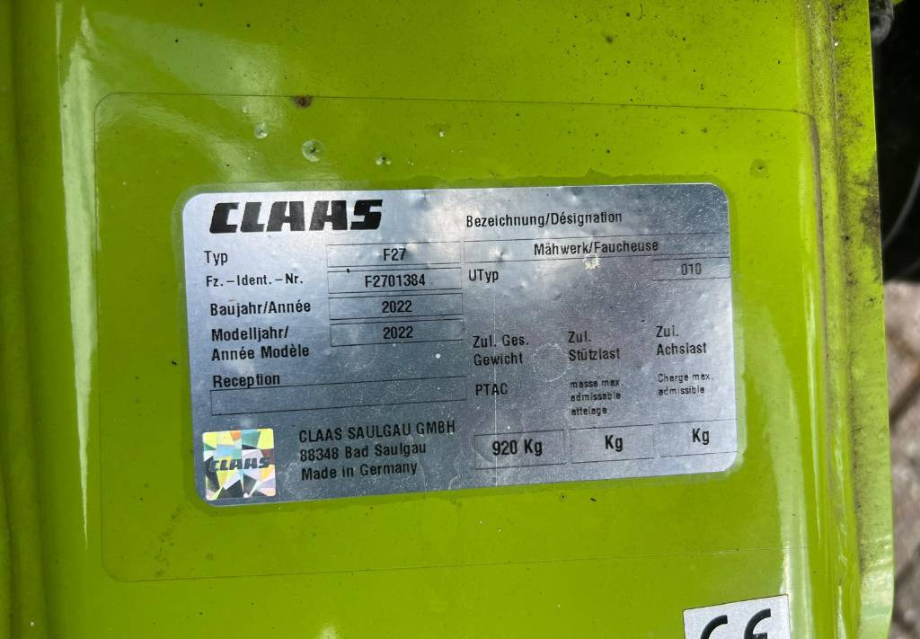Leasing of CLAAS Disco 360  CLAAS Disco 360: picture 5