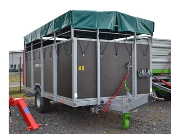 New Farm trailer Cynko-Met Przyczep do przewozu zwierząt / Viehtransport Anhanger KURIER 6: picture 1