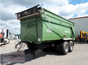 Brantner TA 23065/2 XXL Power Tube - Farm tipping trailer/ Dumper