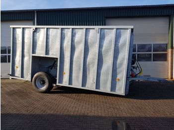 Farm trailer New Agomac 35 m3 RDW gekeurde mestcontainer