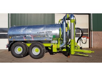 Farm trailer New Vaia MB100 Watertank met uitschuifbare zuigarm