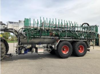 Fertilizing equipment Kotte Schwanenhalsfaß für Xerion 30m Schleppschlauch