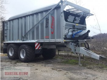 Farm trailer Fliegl ASW 281 GIGANT FOX 43m³ SPEED-COVER: picture 1