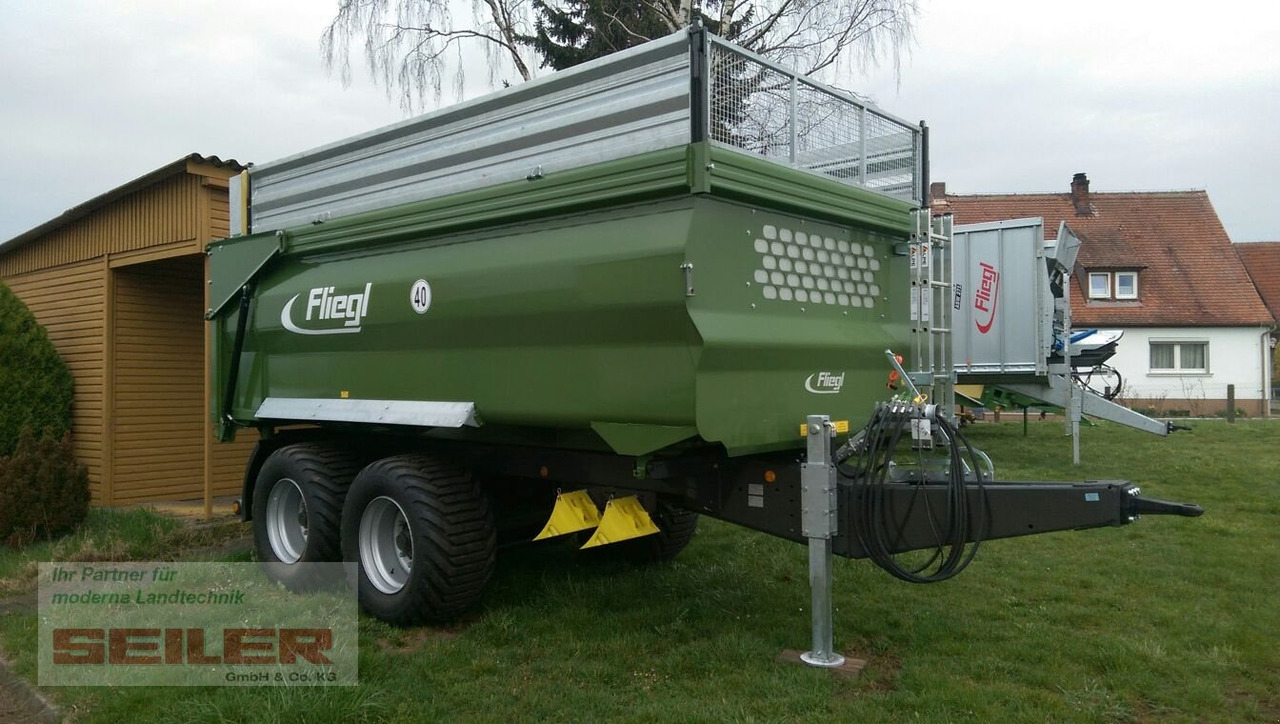 New Farm tipping trailer/ Dumper Fliegl TMK 140 FOX 20m³: picture 5