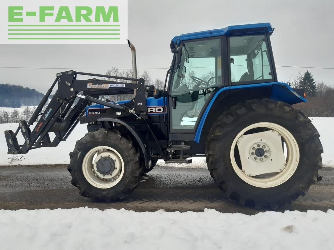 Farm tractor Ford 6640 a sl: picture 5