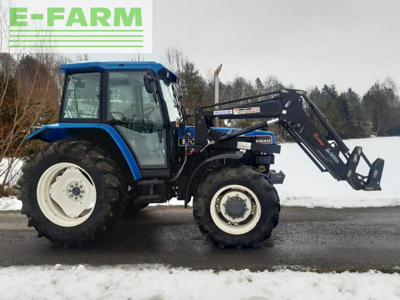 Farm tractor Ford 6640 a sl: picture 9