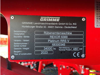 New Beet harvester Grimme REXOR 6300 PL Radschar: picture 1