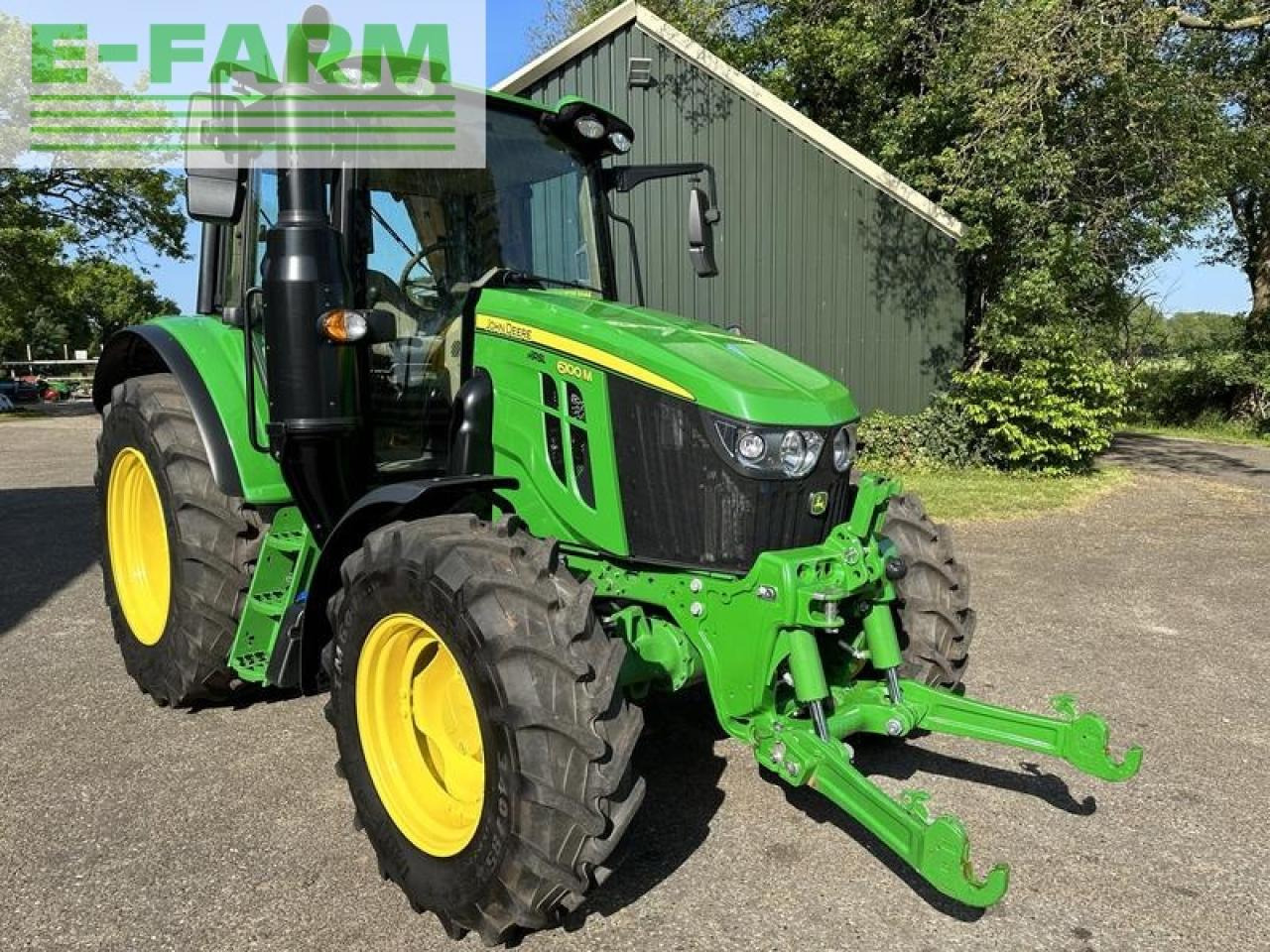 Farm tractor John Deere 6100m auto quad+kruip+fronthef: picture 11