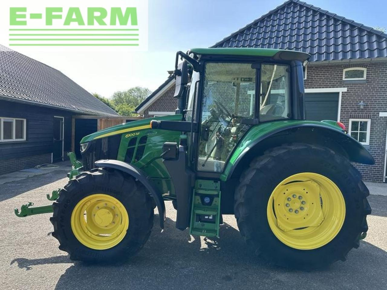 Farm tractor John Deere 6100m auto quad+kruip+fronthef: picture 2
