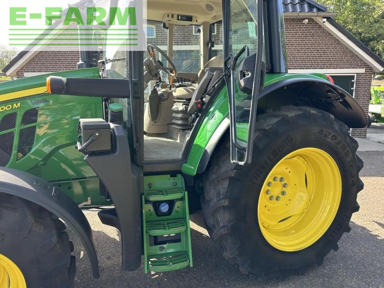 Farm tractor John Deere 6100m auto quad+kruip+fronthef: picture 21