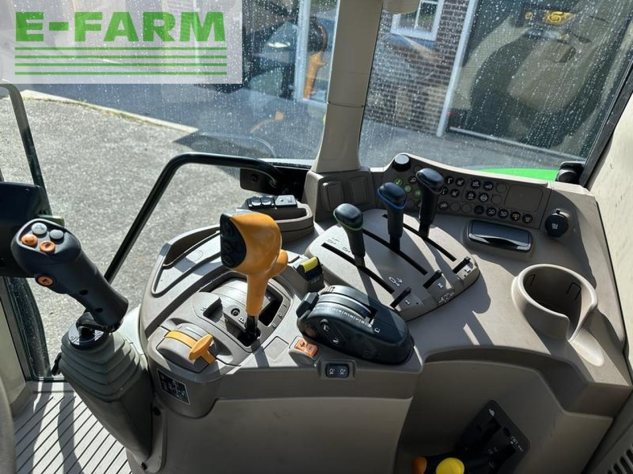 Farm tractor John Deere 6100m auto quad+kruip+fronthef: picture 24