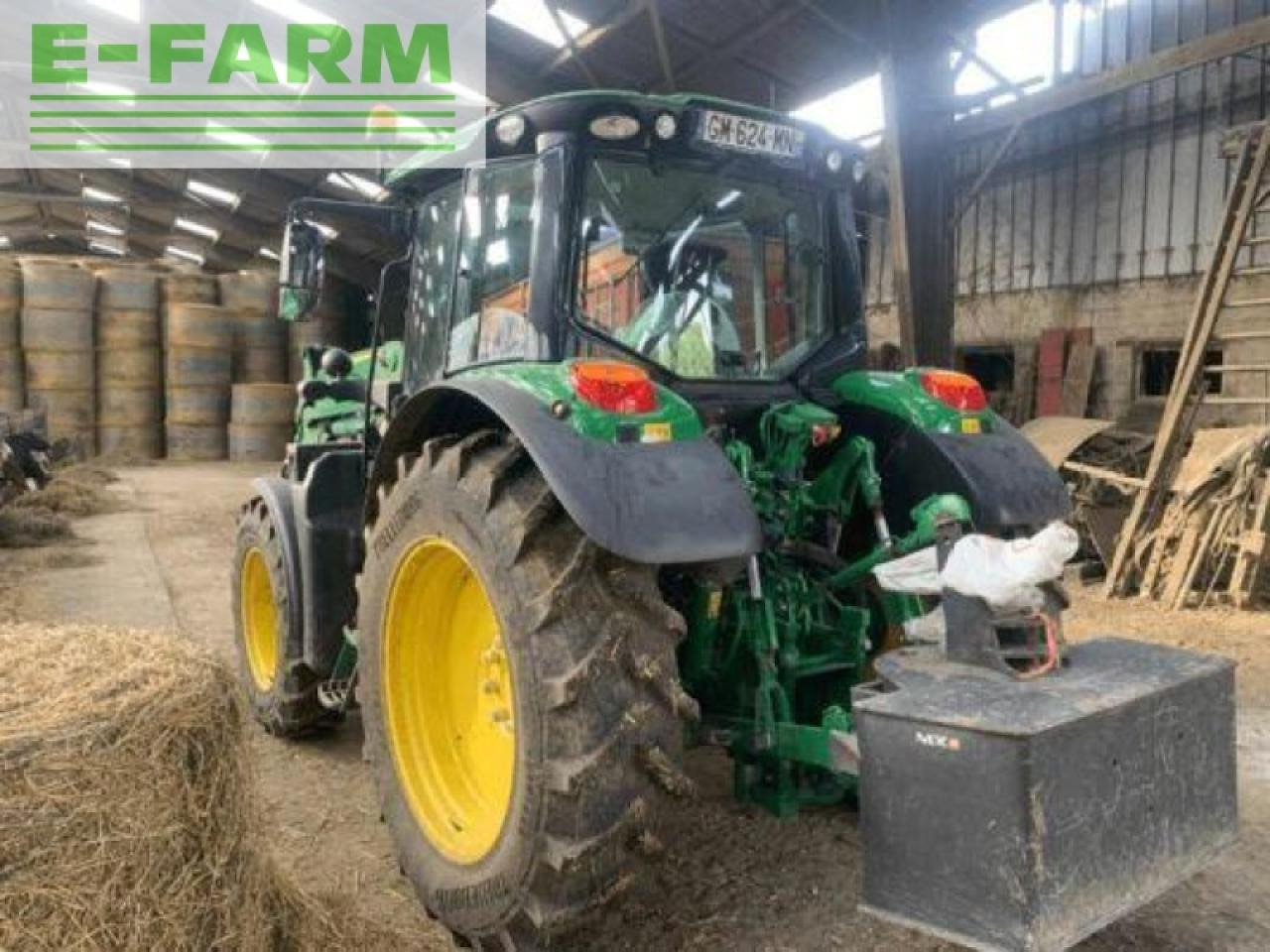 Farm tractor John Deere 6120m: picture 3