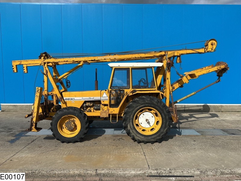 Farm tractor Landini 8830 4x4, Tractor with cable crane, drill rig: picture 8