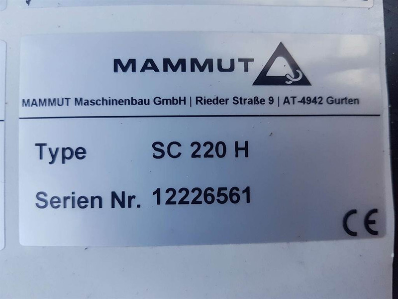 New Silage equipment MAMMUT SC220H - Silage cutter/Silageschneider/Kuilhapper: picture 8