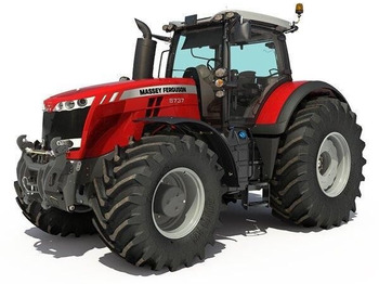 Farm tractor MASSEY FERGUSON 8737