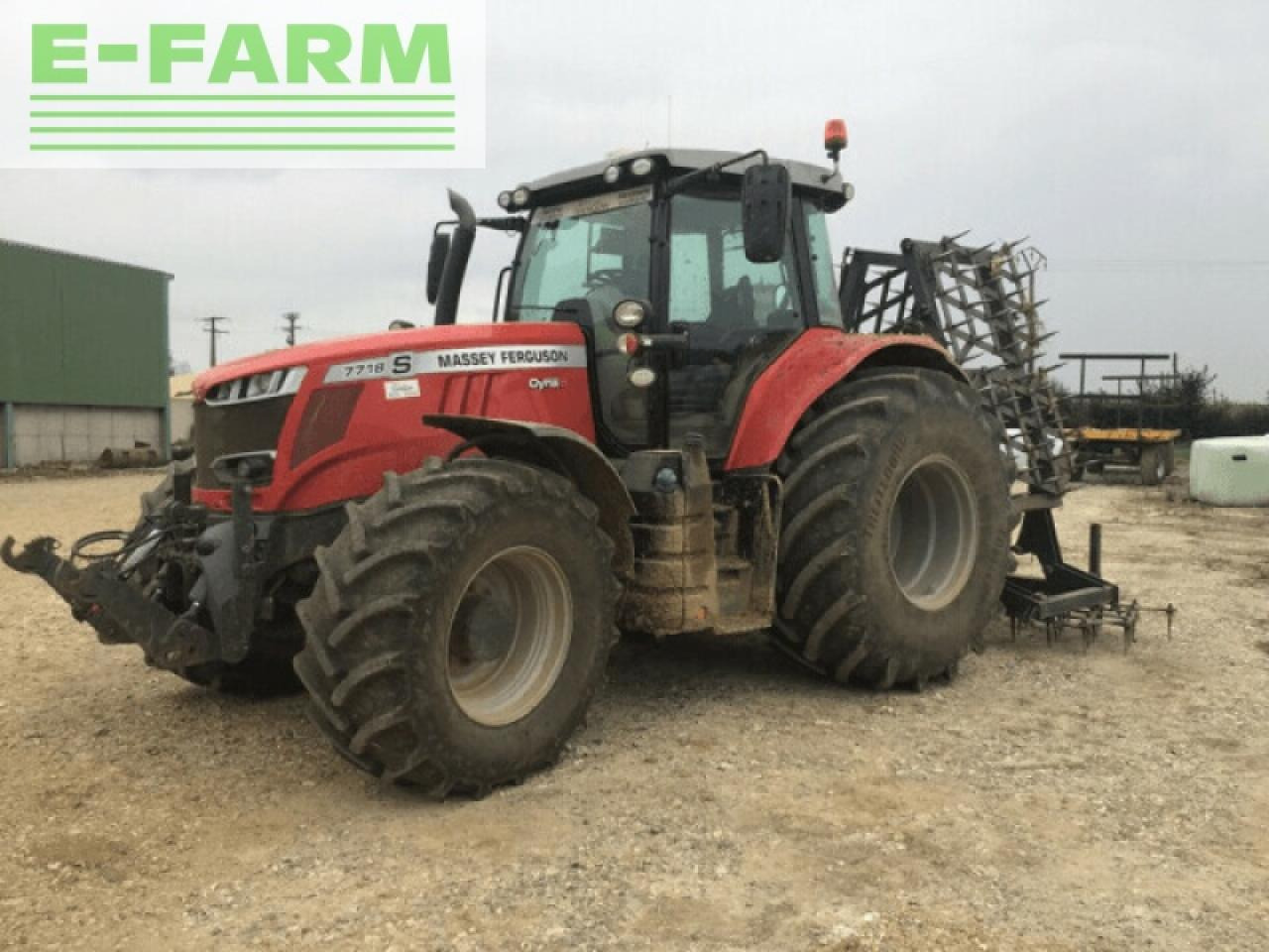 Farm tractor Massey Ferguson mf 7718s exclusive: picture 7