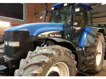 Farm tractor New Holland TM 190 with dual wheels: picture 1
