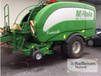 Round baler McHale Fusion 3 Press-Wickelkombinati