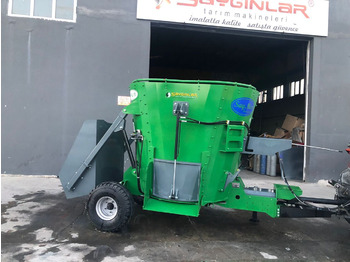 New Livestock equipment SAYGINLAR vertical feed mixer wagon: picture 2