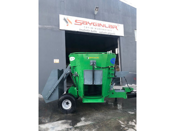 New Livestock equipment SAYGINLAR vertical feed mixer wagon: picture 4