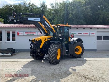 Wheel tractor JCB Fastrac 4220 4 WS mit Frontlader Quicke