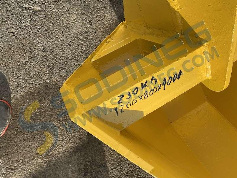 Excavator bucket for Construction machinery 1000 / 300mm - Axes 50mm: picture 5