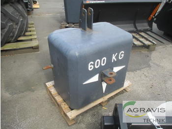 Counterweight for Agricultural machinery 600 KG: picture 1