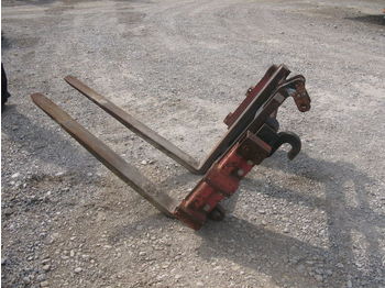 Lifting fork for mini loaders
  - Attachment