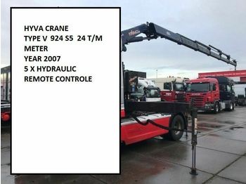 Truck mounted crane HYVA V924 5S V924 5S REMOTE CONTROLE