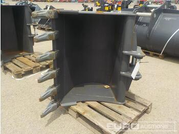 New Bucket Unused Strickland 42" Digging Bucket 50mm Pin to suit Takeuchi TB290: picture 1