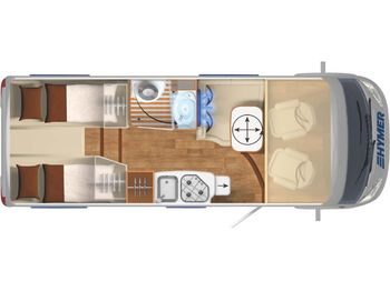 Camper van Hymer Exsis-i 474 140 PS (Fiat)