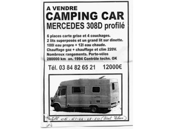 Mercedes 308D - Campervan