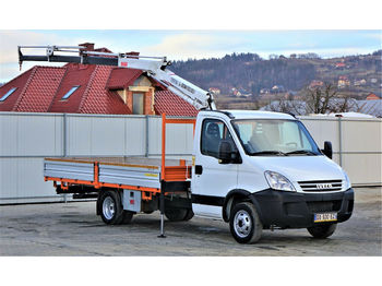 Open body delivery van Iveco Daily 35C18 Pritsche 4,50m + Kran * Topzustand!: picture 1