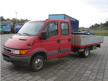 Open body delivery van Iveco Daily 50 C 13 Daily 50 C 13 4x2 Doka,3,4 m Pritsche, AHK, SHZ: picture 1
