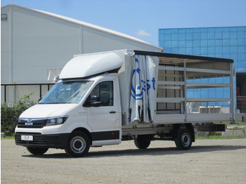 MAN TGE 3.5T, 1+2 L4 4490mm, 177KM, Pritsche und Plane 5100mm - Commercial vehicle: picture 4