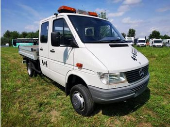 Open body delivery van, Combi van MERCEDES-BENZ 412 D DOKA: picture 1