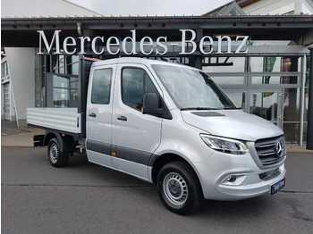 Open body delivery van, Crew cab van Mercedes-Benz Sprinter 316 CDI DoKa 3665 Klima AHK LED: picture 1