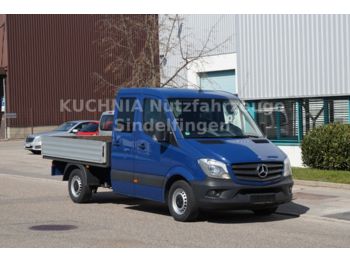 Open body delivery van, Crew cab van Mercedes-Benz Sprinter 316 CDI Doka Pritsche Klima AHK TOP Zus: picture 1