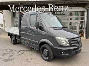 Open body delivery van, Crew cab van Mercedes-Benz Sprinter 319 CDI DoKa AHK Standheiz SHZ Klima: picture 1