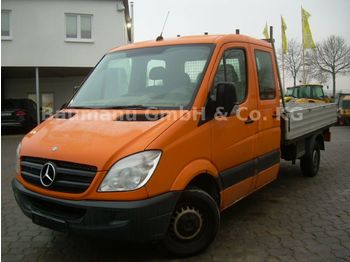 Open body delivery van, Crew cab van Mercedes-Benz Sprinter DoKa Pritsche 313 CDI, AHK, 7-Sitzer: picture 1