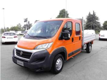 Open body delivery van Fiat Ducato 35 2.3 MJT130C MAXI DOPPIA CABINA CASSONE FISSO-7P
