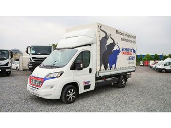Curtain side van Peugeot Boxer 2.2HDI/110kw pritsche 8 PAL/ klima: picture 1