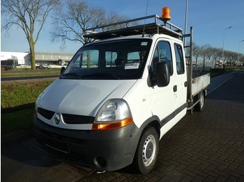 Open body delivery van, Crew cab van Renault Master T35 pick up hiab 017!: picture 1