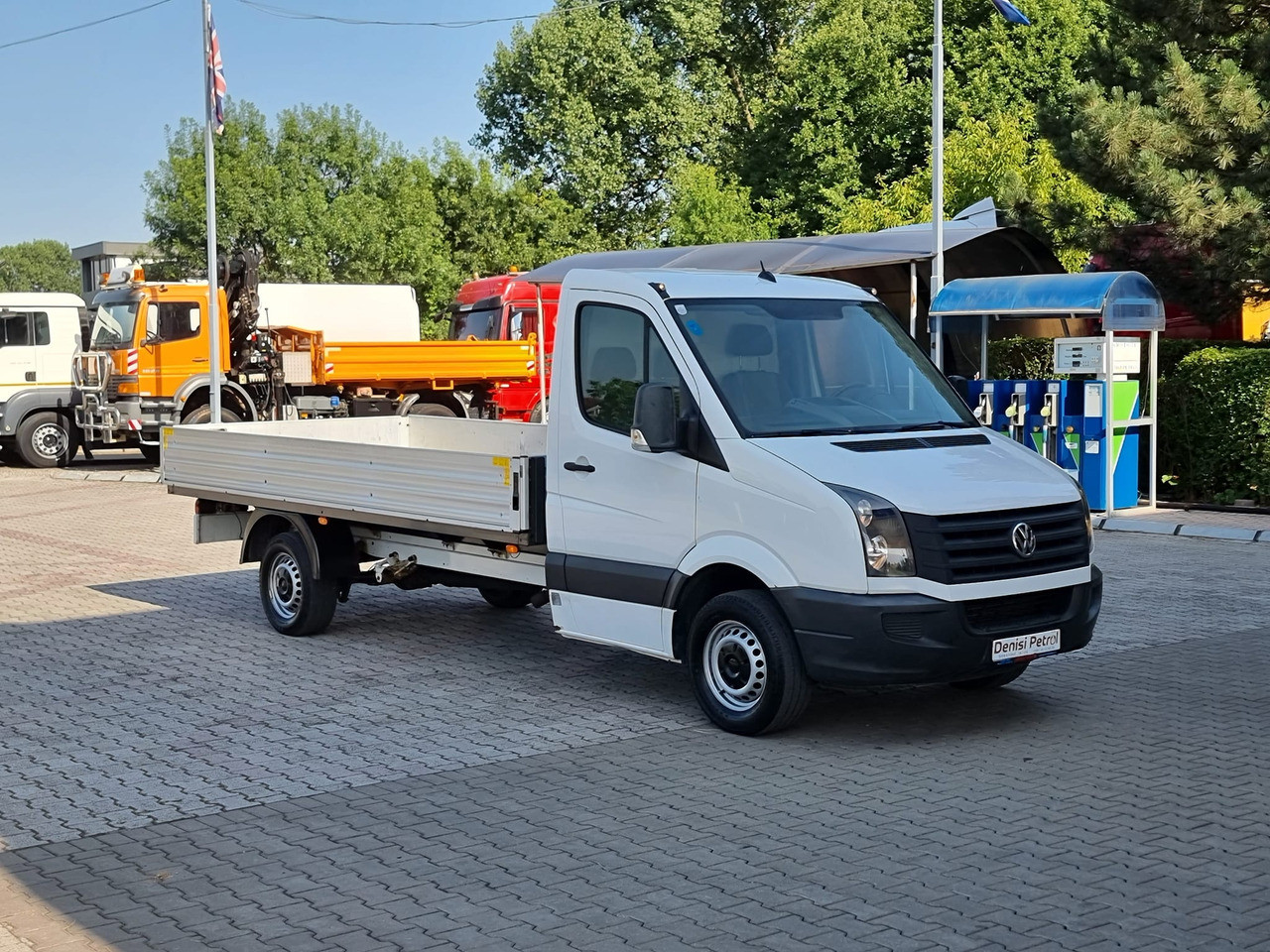 Open body delivery van Volkswagen Crafter 2FJE2: picture 2