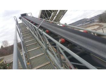 Construction machinery 50mm. x 42m Förderband verzinkt 42 m .GurtbreitE 500mm