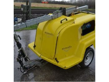 Air compressor Single Axle Light Tower