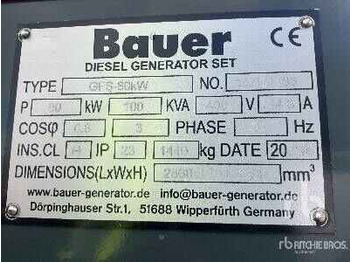 Generator set BAUER GENERATOREN 100 kVA: picture 5