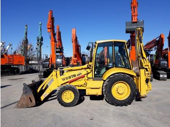 Backhoe loader KOMATSU 97R-2