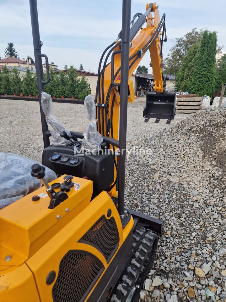 New Mini excavator Berger Kraus Nowy BERGER KRAUS BK1200AS KUBOTA skrętne ramie Minikoparka + ze: picture 5